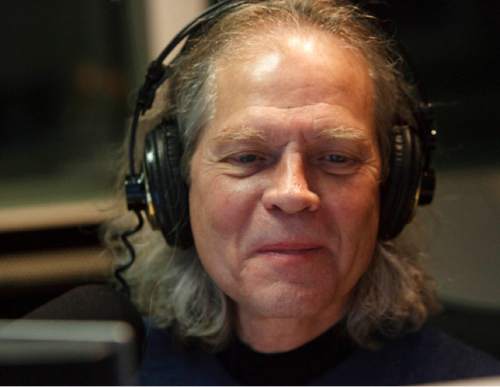 Tribune file photo
Steve Williams, the music director and host of public-radio station KUERís jazz programming since 1984, will be retiring from the University of Utah next month. In this 2010 file photo,  Williams is pictured in the KUER studios.