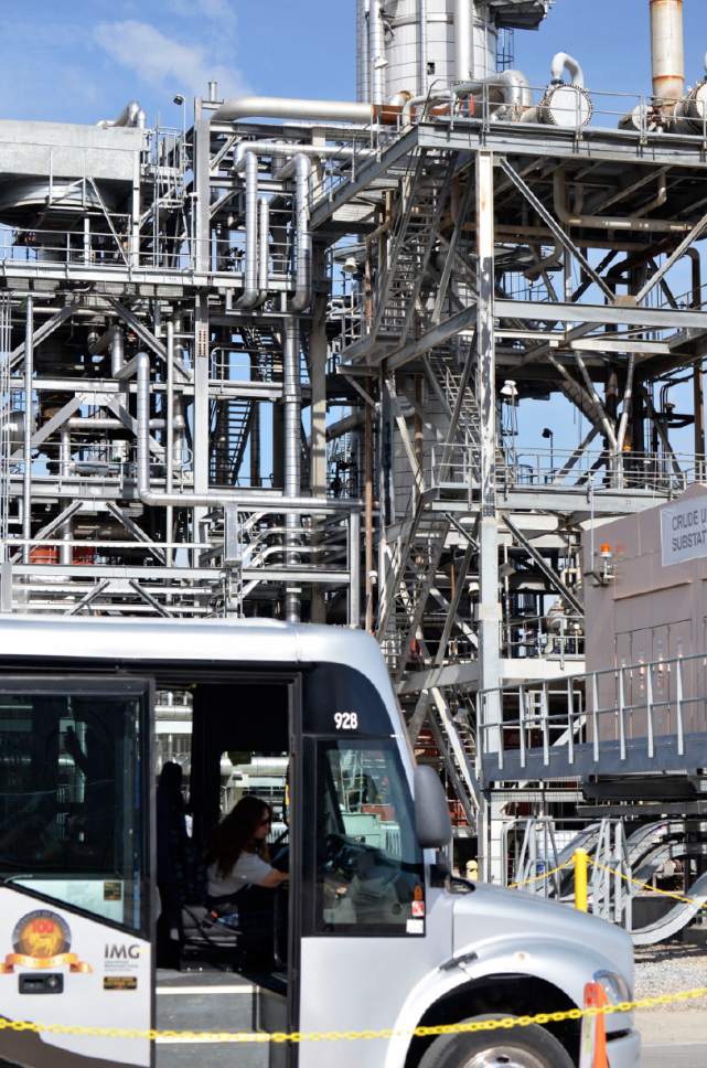 Chevron gives the public a glimpse of its Salt Lake refinery The Salt