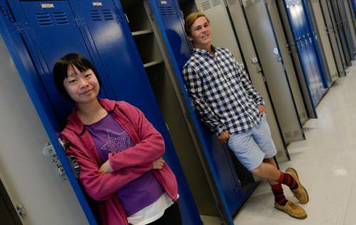 Francisco Kjolseth  |  The Salt Lake Tribune
More Utah students are earning perfect scores on the ACT, including Skyline High School students Juncen Wang and Hans Lehnardt, who scored a 36 this year.