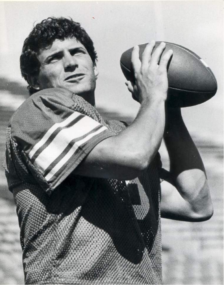 |  Tribune File Photo

Steve Young at BYU in 1984