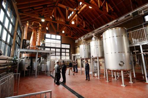 Steve Griffin  |  The Salt Lake Tribune
The public will soon be able to tour the new High West Distillery at Blue Sky Ranch in Wanship, seen here in December 2014. The Park City-based distillery is seeking a permit from the DABC so that tastings can be part of the tours.