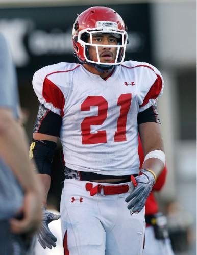 Scott Sommerdorf  |  The Salt Lake Tribune
Harvey Langi graduated from Bingham High in December 2010 and enrolled at Utah for spring semester to be eligible for spring practices. Because he was already enrolled, he did not sign a national letter of intent on February's National Signing Day, and he became a recruitable athlete one year into his LDS mission to Tampa, Fla. Langi transferred to BYU after his return.