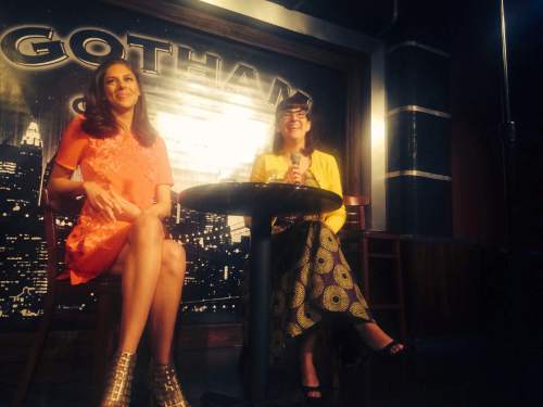 Thomas Burr  |  The Salt Lake Tribune

MSNBC's Abby Huntsman and Ordain Women founder Kate Kelly talk on stage at the Gotham Comedy Club about Kelly's excommunication from the LDS Church as part of an offshoot program of the Tribeca Film Festival.