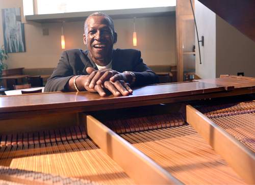Al Hartmann  |  The Salt Lake Tribune
After growing up in New Orleans steeped in many styles of music Frederick James McCray learned to play piano by ear at the age of five. He's made Utah his home for the past 30 years.  He performs as a freelance piano soloist and with groups in a wide range of musical styles from jazz and gospel to rhythm and blues.