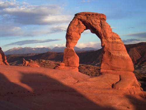 Courtesy National Parks Service
Delicate Arch near Moab, Utah.