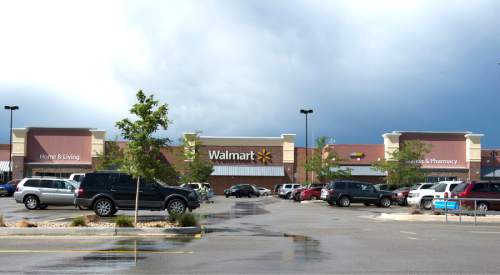 Rick Egan  |  The Salt Lake Tribune

The Wal-Mart on State Road 73 in Saratoga Springs, Wednesday, July 22, 2015.