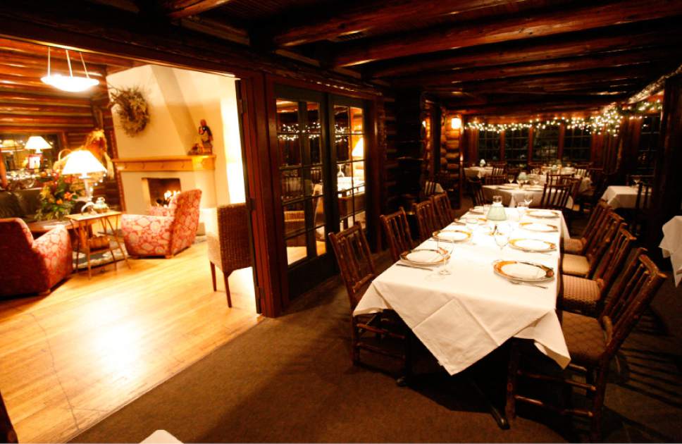 |  Tribune File Photo

Log Haven restaurant is located in Millcreek Canyon and offers a cozy autumn mountain dining.