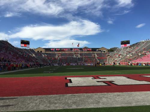 Brennan Smith  |  The Salt Lake Tribune
The University of Utah will host the University of Michigan in the season for both teams at Rice-Eccles Stadium on Sept. 3, 2015.