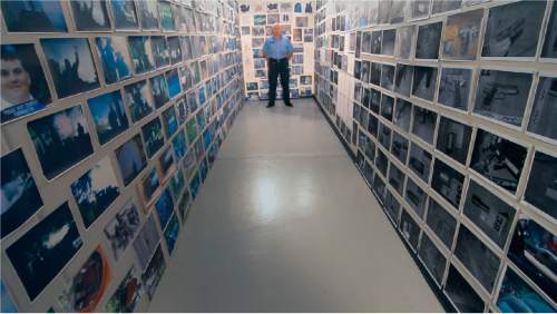 Photo courtesy of ''Peace Officer'' filmmakers
William "Dub" Lawrence stands in his airplane hangar in North Salt Lake.
