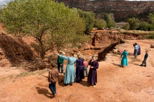 Trent Nelson  |  The Salt Lake Tribune
The devastation in Hildale Tuesday September 15, 2015, the day after a flash flood killed nine people (with four still missing) when an SUV and a van were washed off a road during a flash flood in this polygamous Utah-Arizona border community.