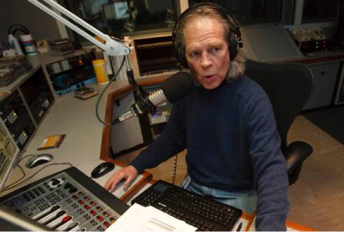 Leah Hogsten  |  The Salt Lake Tribune
Steve Williams, the music director and host of public-radio station KUERís jazz programming since 1984, will be retiring from the University of Utah next month. In this 2010 file photo,  Williams is pictured in the KUER studios.