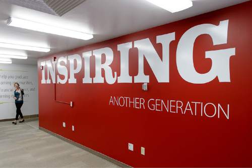 Trent Nelson  |  The Salt Lake Tribune
Students will be living in the University of Utah's Sill Center again -- this time for the purpose of social responsibility, gardening and of course brainstorming and collaboration.