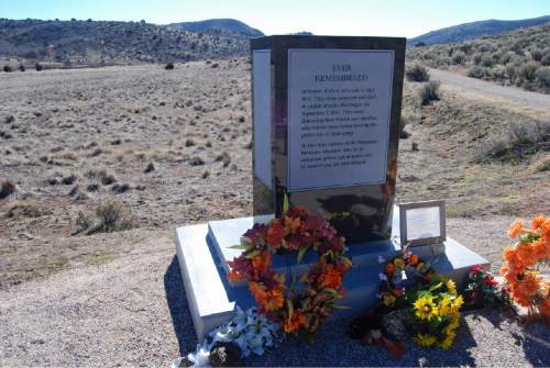 Brian Maffly  |  The Salt Lake Tribune
This monument at  Mountain Meadows  commemorates Arkansas migrants killed in an 1857 battle with Mormon militiamen in southwest Utah.
