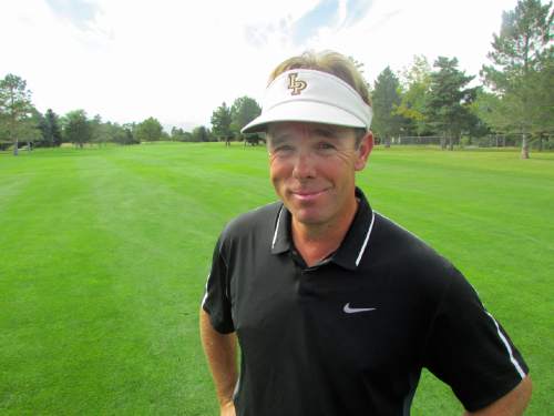 Tom Wharton  |  The Salt Lake Tribune

Lone peak golf coach Rob Stanger.