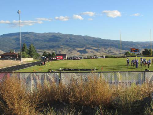 Tom Wharton  |  The Salt Lake Tribune 

Scenic Wayne football field.
