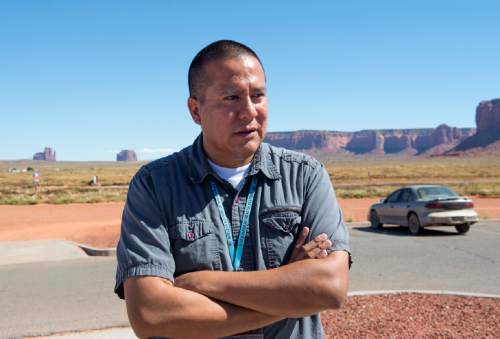 Rick Egan  |  The Salt Lake Tribune

Shawn discusses the challenges of running a health center in one of the most remote places in the United States, at the Monument Valley Community Health Center, Friday, September 25, 2015.