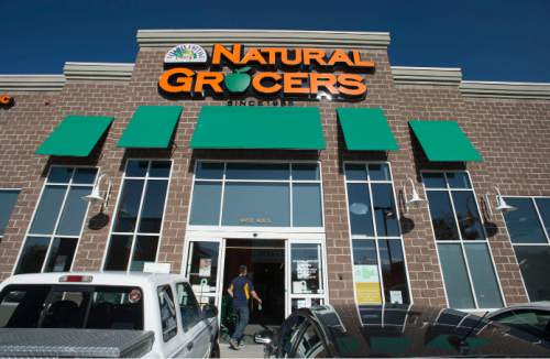 Steve Griffin  |  The Salt Lake Tribune

The new Natural Grocers store in Salt Lake City, Monday, October 26, 2015.  It's the third Utah store and the 104th nationwide, for the 60-year-old chain that specializes in organic/natural foods.