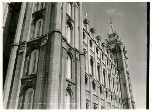 Tribune file photo

A view of the Salt lake temple from 1937.