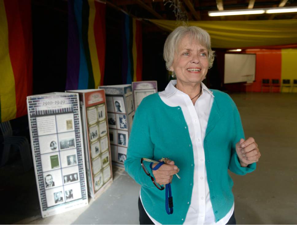 Al Hartmann  |  The Salt Lake Tribune
Carol Gnade, new director of the Utah Pride Center.