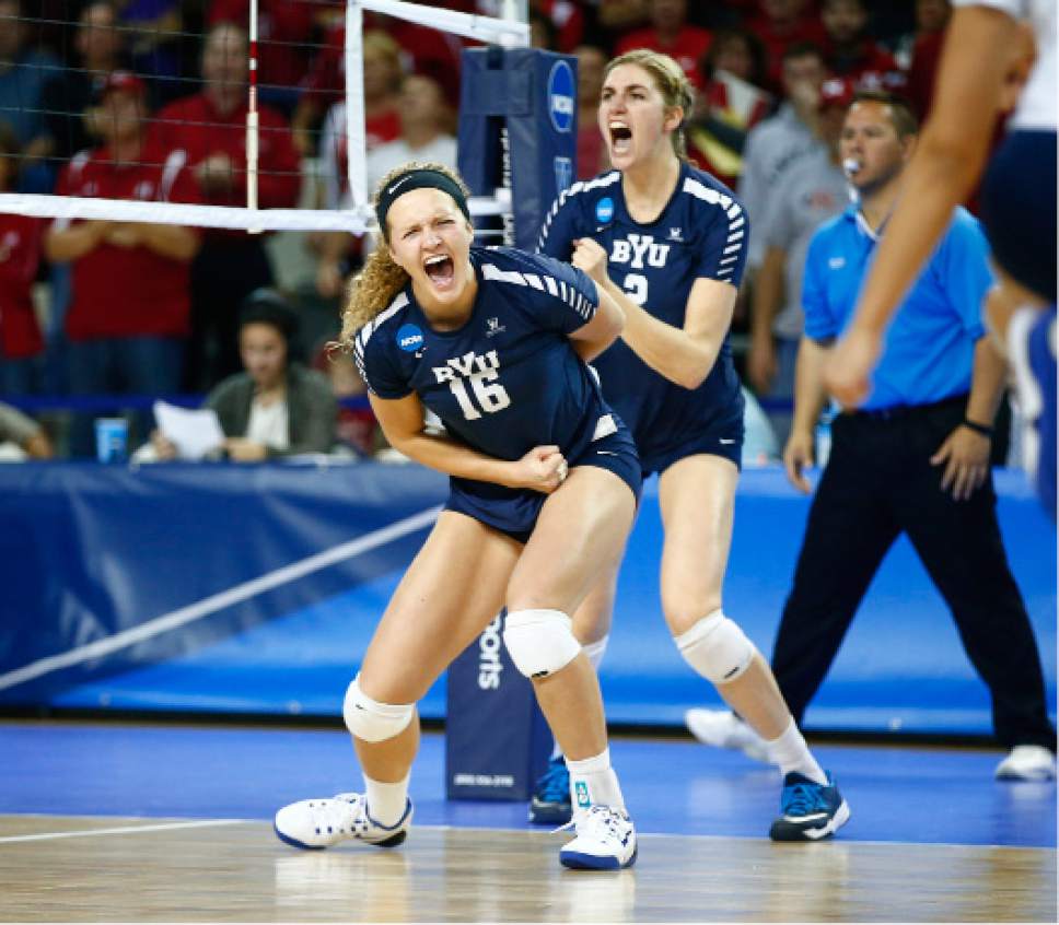 Byu Volleyball Nebraska Sweeps Cougars In Sweet 16 Match The Salt Lake Tribune