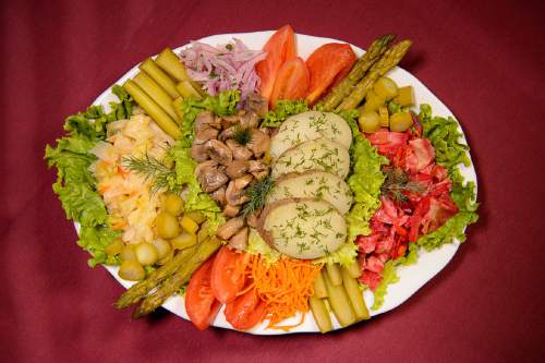 Trent Nelson  |  The Salt Lake Tribune
The Homemade Pickle Platter at Galley Grill, a new Russian restaurant in Salt Lake City.