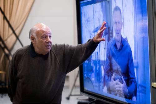Rick Egan  |  The Salt Lake Tribune
Craig Wirth critiques a video as he teaches his Humanities in Focus class at the University of Utah earlier this month.