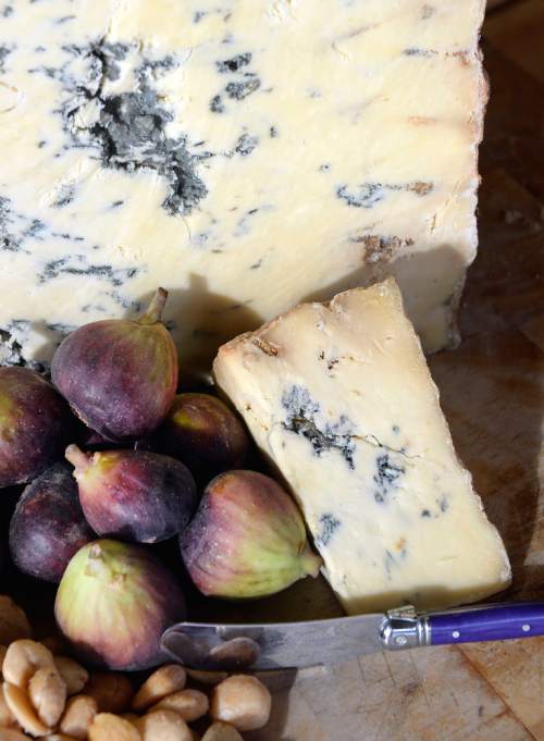 Al Hartmann  |  The Salt Lake Tribune
Artisan Stichelton cheese, an English blue cheese made with raw milk is a holiday favorite at Liberty Heights Fresh in Salt Lake City.