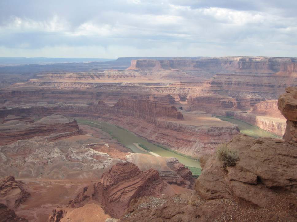 Tom Wharton  |  The Salt Lake Tribune

Dead Horse Point, which offers one of Utah's most spectacular views,  is one of the scenic Utah locations featured in HBO's "WestWorld."
