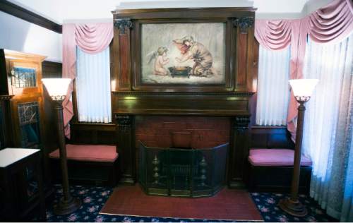 Steve Griffin  |  The Salt Lake Tribune

One of the rooms in Larkin Mortuary in Salt Lake City. The Utah business is celebrating its 130th anniversary.