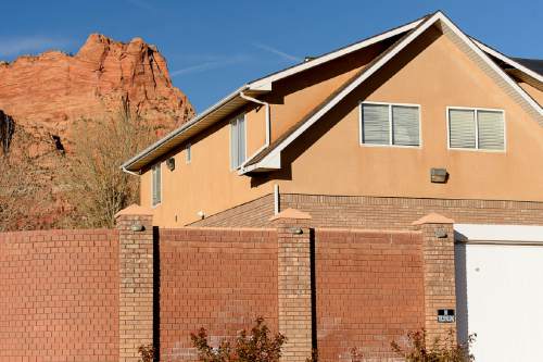 Trent Nelson  |  The Salt Lake Tribune
FLDS leader Lyle Jeffs lives in the large Jeffs compound, known as "the block", in Hildale, Wednesday December 2, 2015.