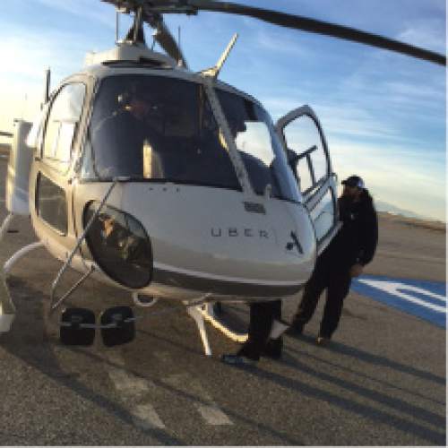 Courtesy  |  Uber

A helicopter that will be used for UberCHOPPER service between Salt Lake City International Airport and Park City for the first four days of the Sundance Film Festival.