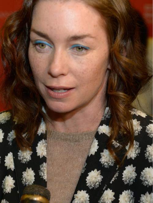 Leah Hogsten  |  The Salt Lake Tribune
Julianne Nicholson arrives for the premiere screening of "Sophie and the Rising Sun" during the Sundance Film Festival at Rose Wagner Theatre in Salt Lake City, January 22, 2016.