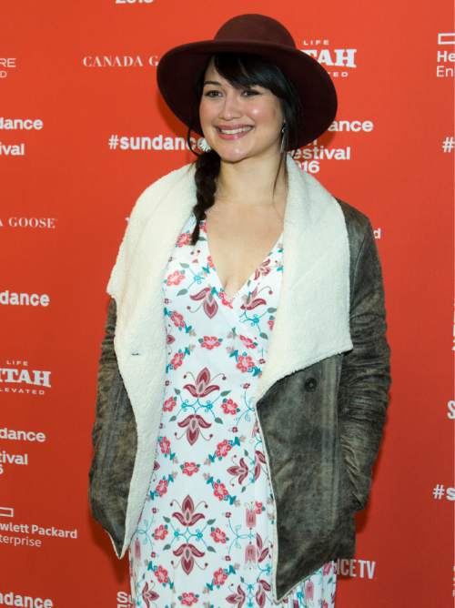 Rick Egan  |  The Salt Lake Tribune

Lily Gladstone, in Park City for the premiere of the film "Certain Women" during the Sundance Film Festival, at the Eccles Theatre, Sunday, January 24, 2016.