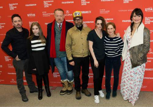 Rick Egan  |  The Salt Lake Tribune

The cast of the film "Certain Women" during the Sundance Film Festival, at the Eccles Theatre, Sunday, January 24, 2016.