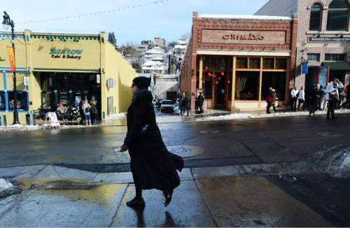 Steve Griffin  |  The Salt Lake Tribune


Sundance Film Festival patrons start to fill Main Street during the first weekend of the Sundance Film Festival in Park City, Friday, January 22, 2016.