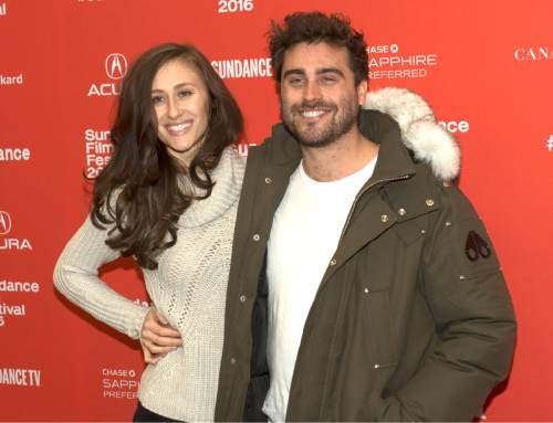Rick Egan  |  The Salt Lake Tribune

Chelsi Kosarin with Writer/director Richard Tanne at the premiere of his film "Southside With You," at the Eccles Theatre, at the 2016 Sundance Film Festival, in Park City, Sunday, January 24, 2016.