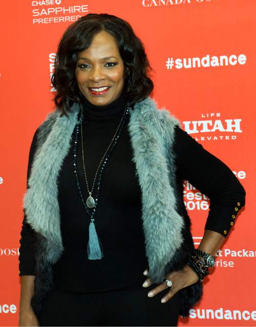 Rick Egan  |  The Salt Lake Tribune

Venessa Bell Calloway, at the premiere of the film "Southside With You," at the Eccles Theatre, at the 2016 Sundance Film Festival, in Park City, Sunday, January 24, 2016.