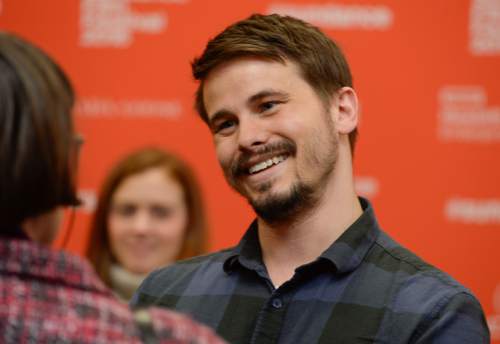 Francisco Kjolseth | The Salt Lake Tribune
Actor Jason Ritter speaks with the press prior to the premiere of "The Intervention" on Tuesday, Jan. 26, at the 2016 Sundance Film Festival in Park City.