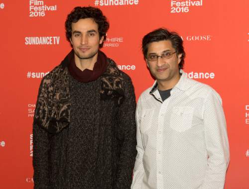 Rick Egan  |  The Salt Lake Tribune

Adam Bakri and Asif Kapadia, on the red carpet for "Ali & Nino," at its premiere at the 2016 Sundance Film Festival at the Eccles Theatre in Park City, Wednesday, Jan. 27, 2016.