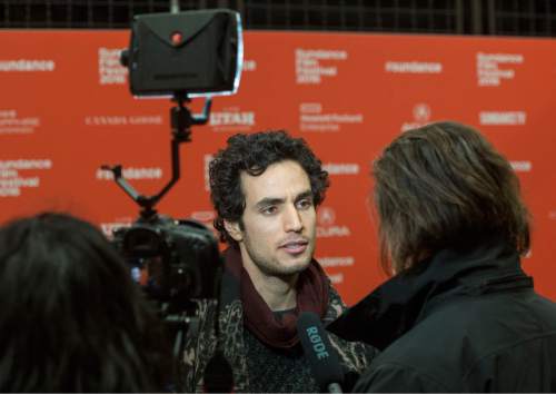 Rick Egan  |  The Salt Lake Tribune

Adam Bakri on the red carpet for  "Ali & Nino," at its premiere at the 2016 Sundance Film Festival at the Eccles Theatre in Park City, Wednesday, Jan. 27, 2016.