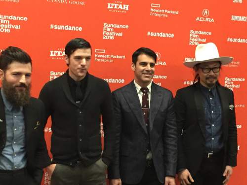 Brennan Smith  |  The Salt Lake Tribune

The Avett Brothers pose together at the premiere of the four-part PBS music documentary series "American Epic" at the 2016 Sundance Film Festival on Thursday, Jan. 28, 2016, in Park City.