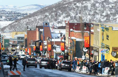 Steve Griffin  |  The Salt Lake Tribune


Sundance Film Festival patrons start to fill Main Street during the first weekend of the Sundance Film Festival in Park City on Friday, Jan. 22, 2016.
