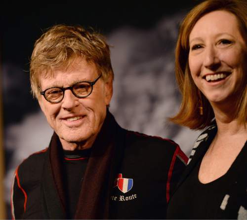 Steve Griffin  |  The Salt Lake Tribune


Robert Redford stands with Keri Putnam, Executive Director at Sundance Institute, on the Egyptian Theater stage for this year's Sundance Film Festival opening press conference in Park City, Thursday, January 21, 2016.