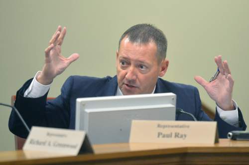 Chris Detrick  |  Tribune file photo
Rep. Paul Ray, R-Clearfield,  proposes to expand the death penalty to be an option in human trafficking cases in which someone dies.
