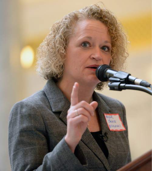 Al Hartmann  |   Tribune file photo
Salt Lake City Mayor Jackie Biskupski is reassuring her supporters that despite the public flap over her personnel changes, her transitiion is going according to plan.