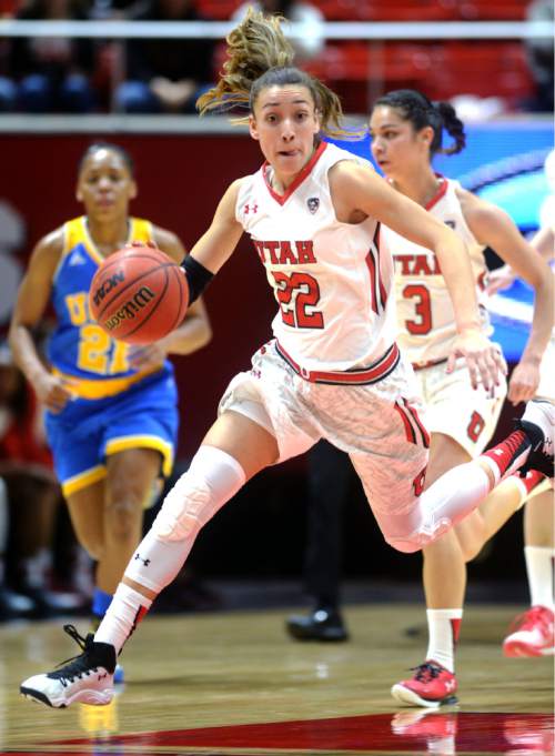 Steve Griffin  |  The Salt Lake Tribune


Utah Utes guard Danielle Rodriguez (22) charges up the court during game against UCLA at the Huntsman Center in Salt Lake City, Sunday, January 31, 2016.