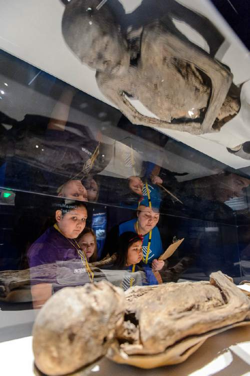 Kids get rapt in mummies exhibit at Leonardo - The Salt Lake Tribune