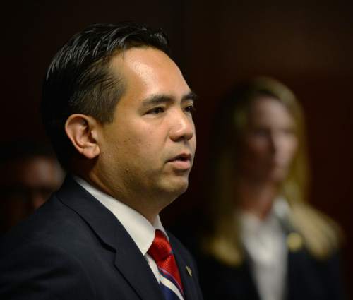 Steve Griffin  | Tribune file photo

Utah Attorney General Sean Reyes opposes a bill that would strip attorneys in his office of civil-service protections.