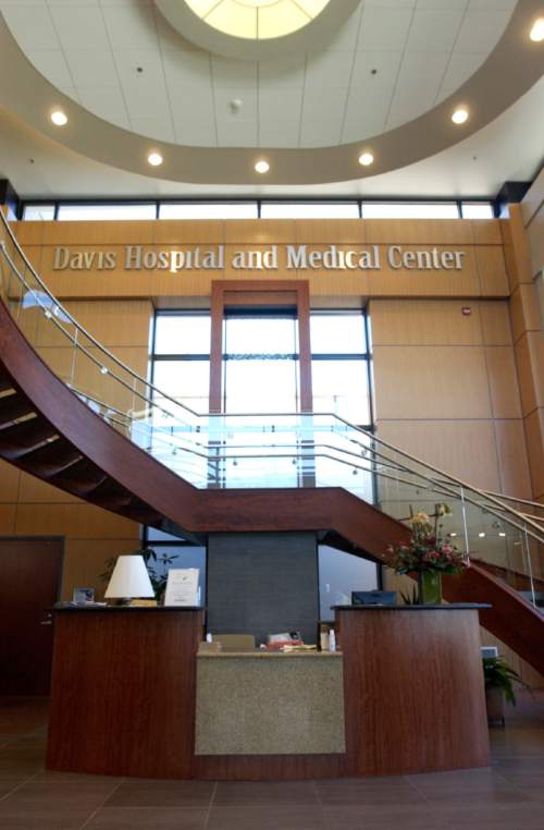 Davis Hospital and Medical Center opened a new facility tower in Layton on June 18, 2009.
Anna Kartashova / The Salt Lake Tribune