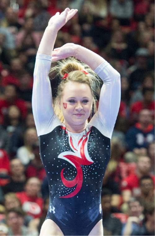 Utah gymnastics: Maddie Stover always leaves Utes beaming - The Salt ...